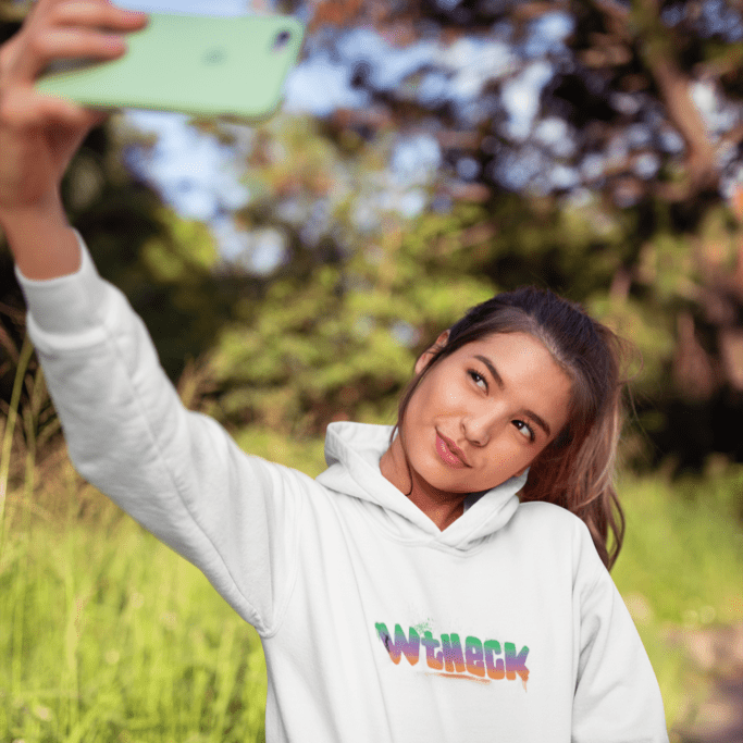 WtHeck Skater Girl Hoodie - The WPop Shop