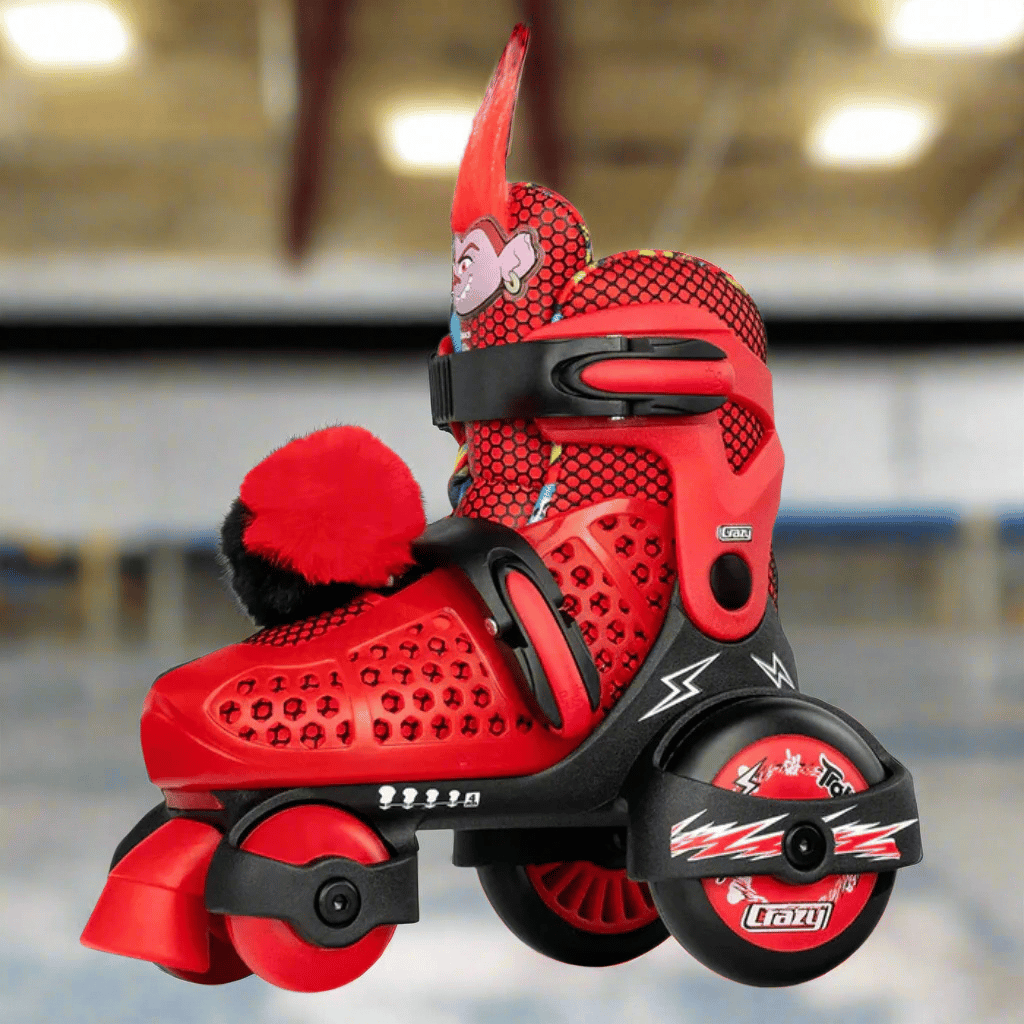 TROLLS Size Adjustable Klip Klop Skates - Crazy Skates