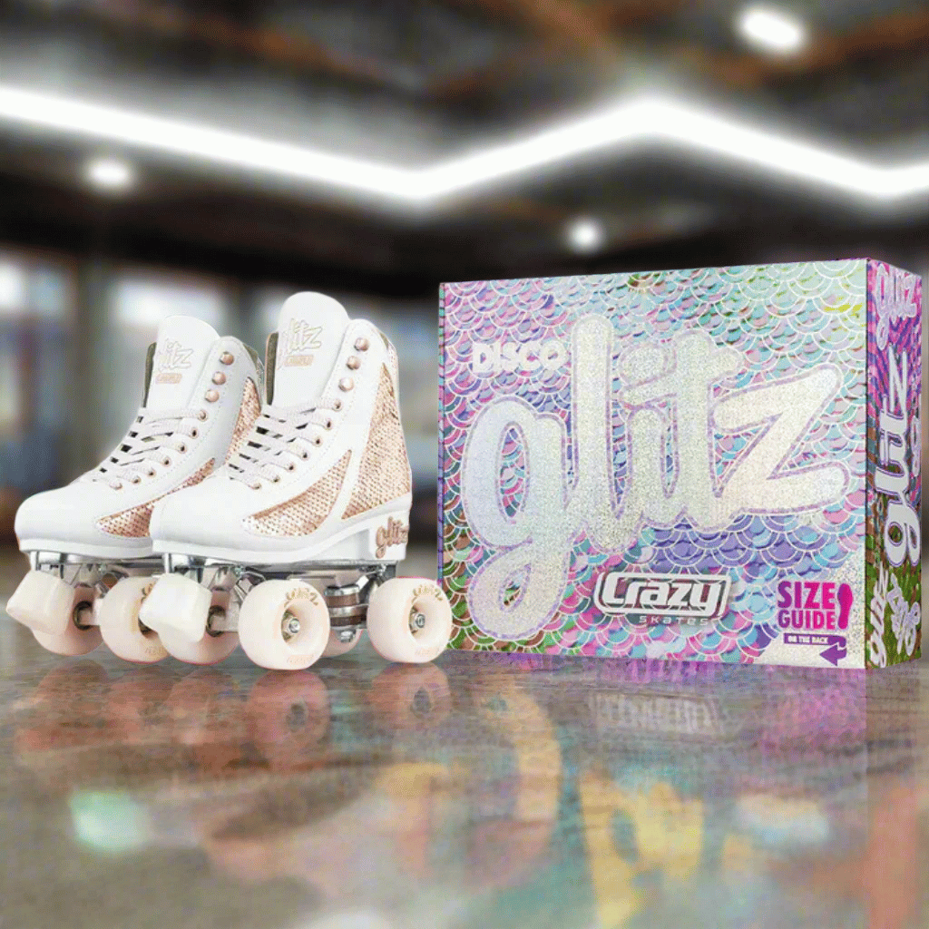 GLITZ Size Adjustable Rollerskates - Crazy Skates