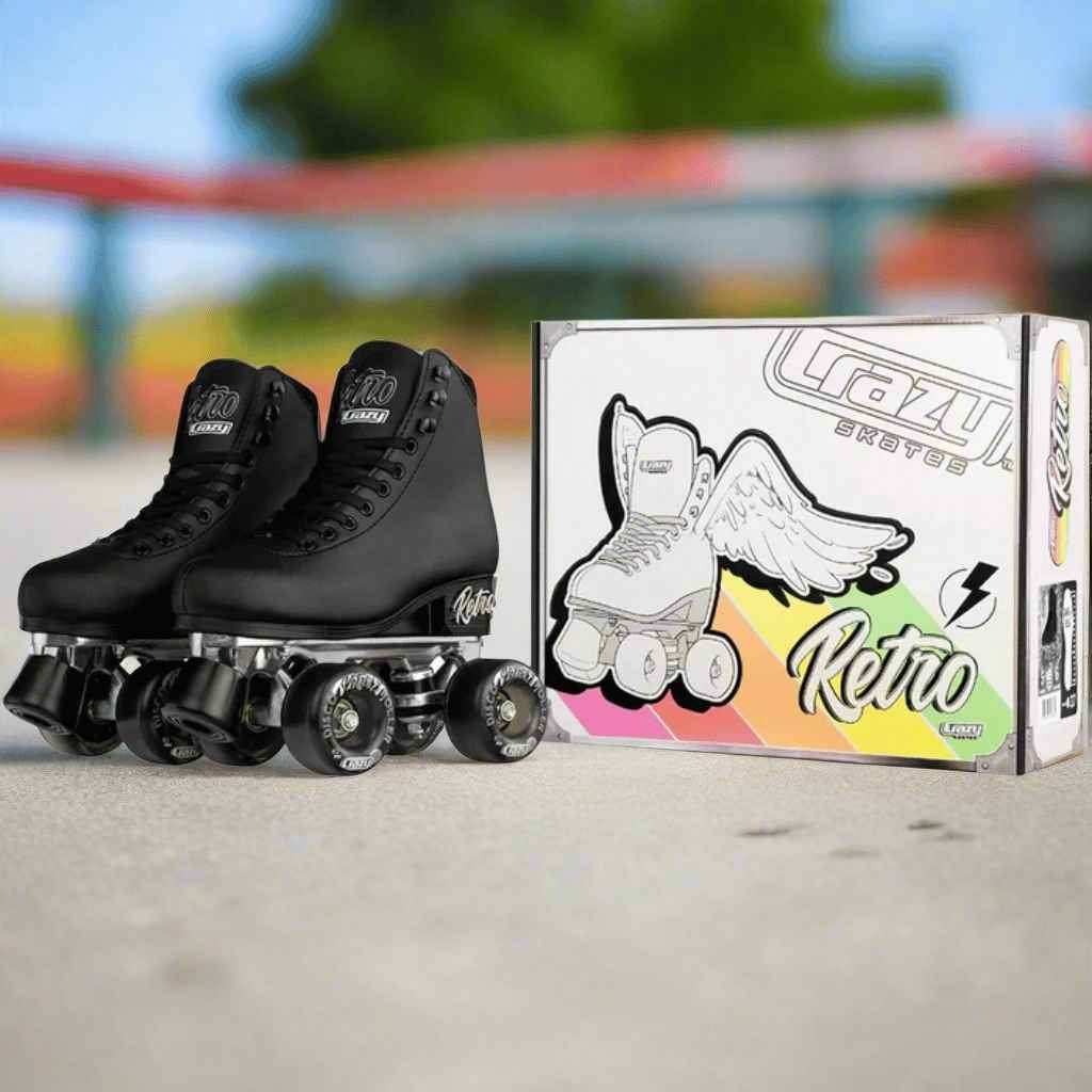 Retro Size Adjustable Rollerskates - Crazy Skates