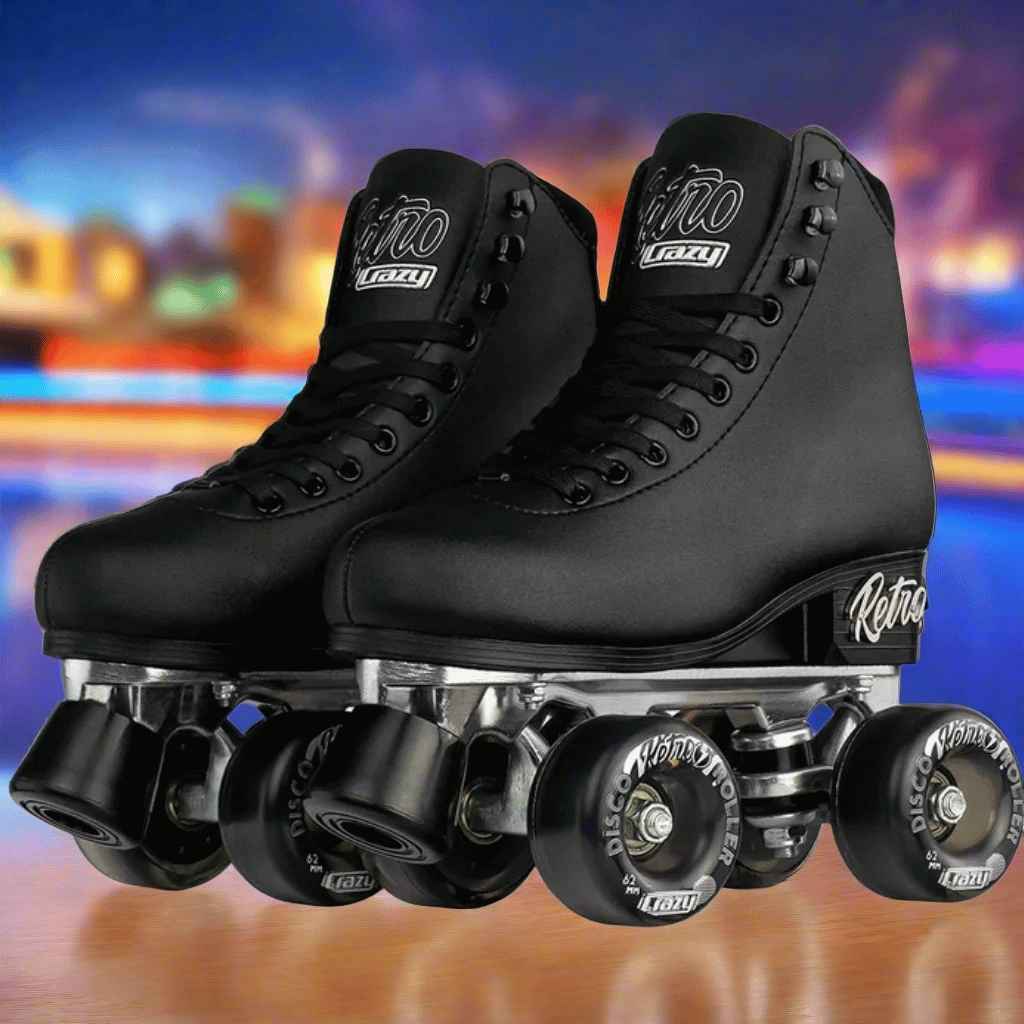 Retro Size Adjustable Rollerskates - Crazy Skates