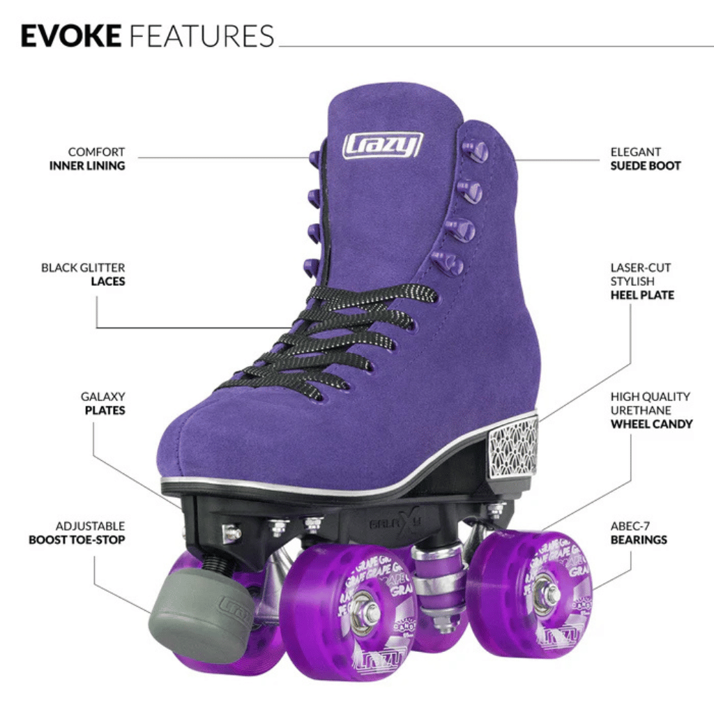 EVOKE Roller Skates - Crazy Skates