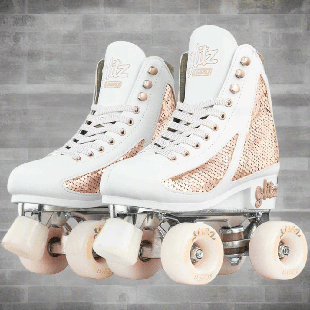 GLITZ Size Adjustable Rollerskates - Crazy Skates