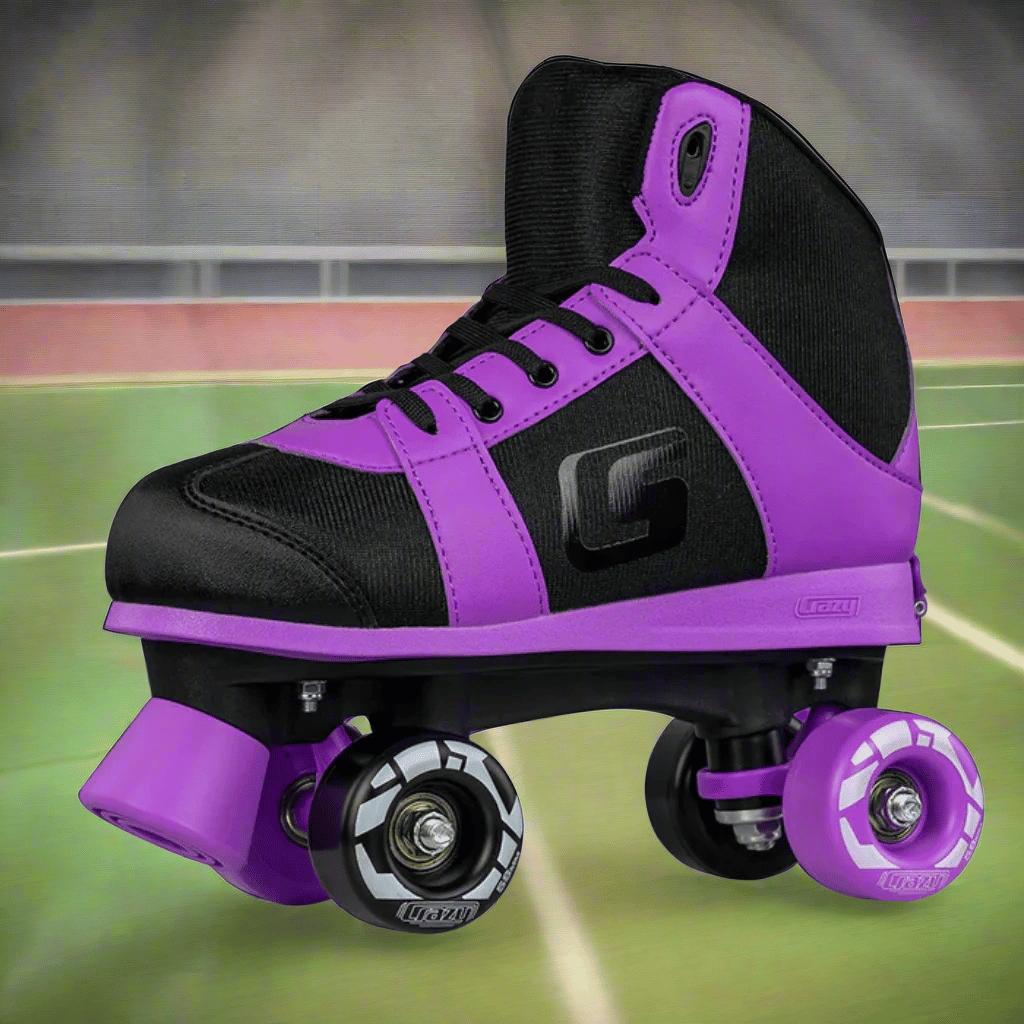 SK8 Size Adjustable Hi-Top Rollerskates - Crazy Skates