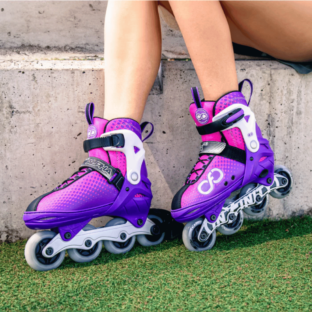 ALPHA Size Adjustable Inline Skates - Crazy Skates
