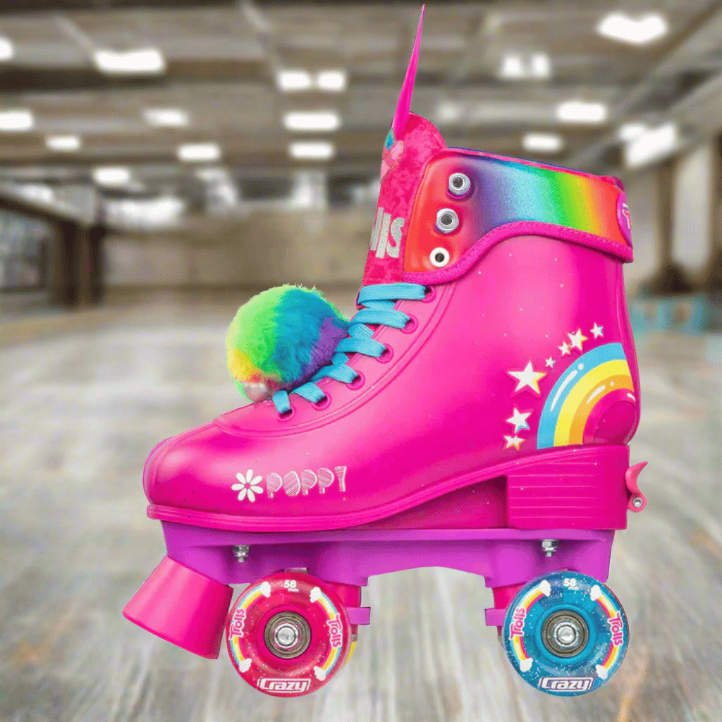 TROLLS Size Adjustable Rollerskates - Crazy Skates