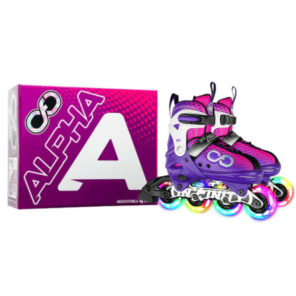 ALPHA Size Adjustable Inline Skates - Crazy Skates