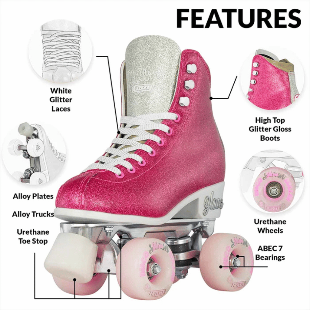 GLAM Roller Skates - Crazy Skates