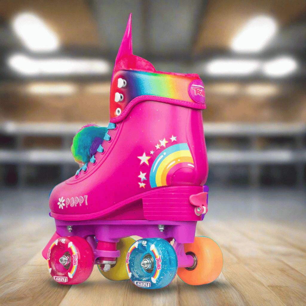 TROLLS Size Adjustable Rollerskates - Crazy Skates