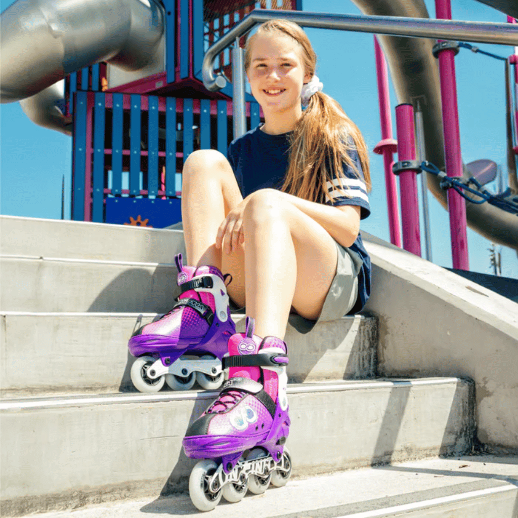 ALPHA Size Adjustable Inline Skates - Crazy Skates
