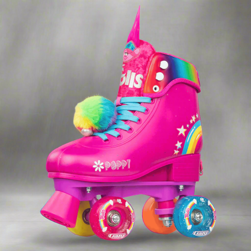 TROLLS Size Adjustable Rollerskates - Crazy Skates