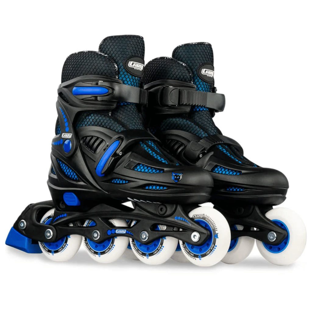 One Four Eight (148) Size Adjustable Inline Skates - Crazy Skates