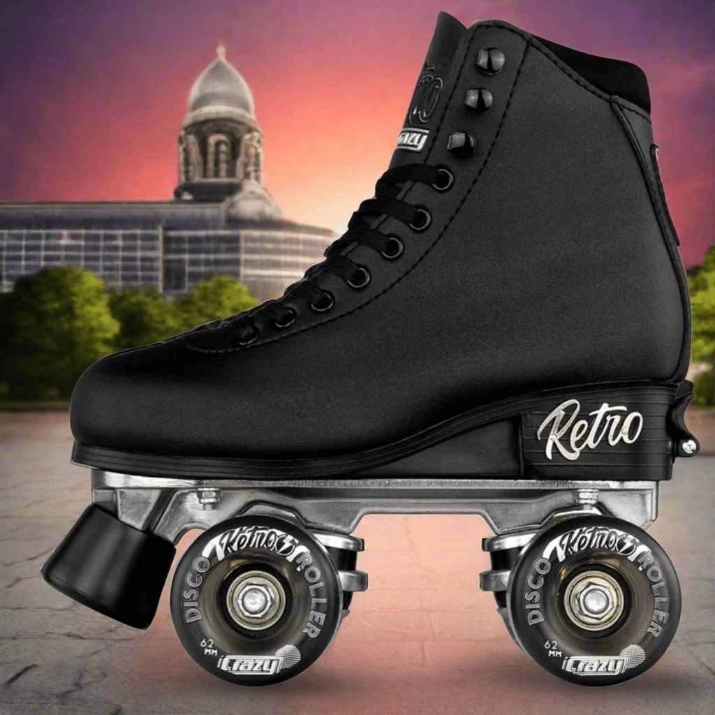 Retro Size Adjustable Rollerskates - Crazy Skates