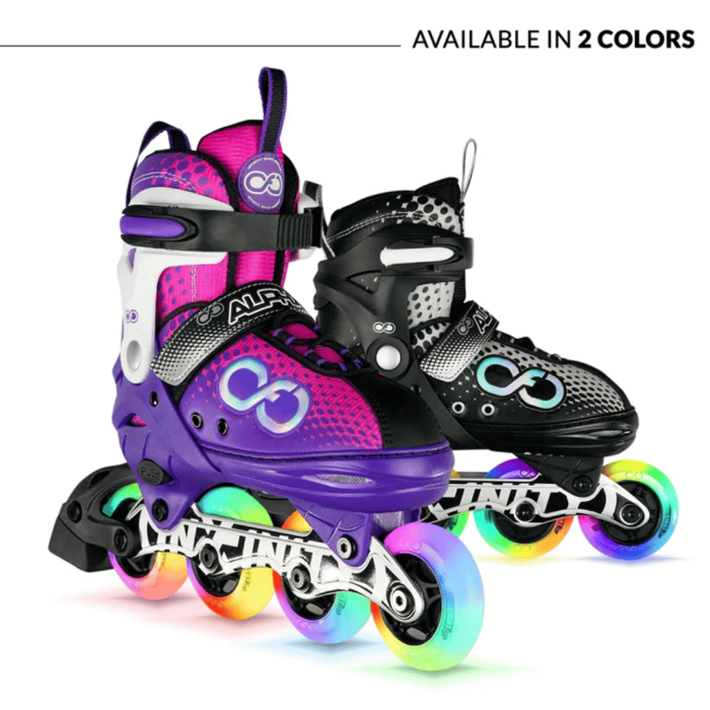 ALPHA Size Adjustable Inline Skates - Crazy Skates
