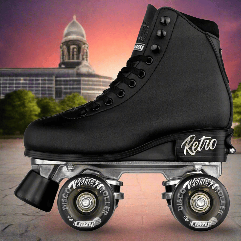 Retro Size Adjustable Rollerskates - Crazy Skates
