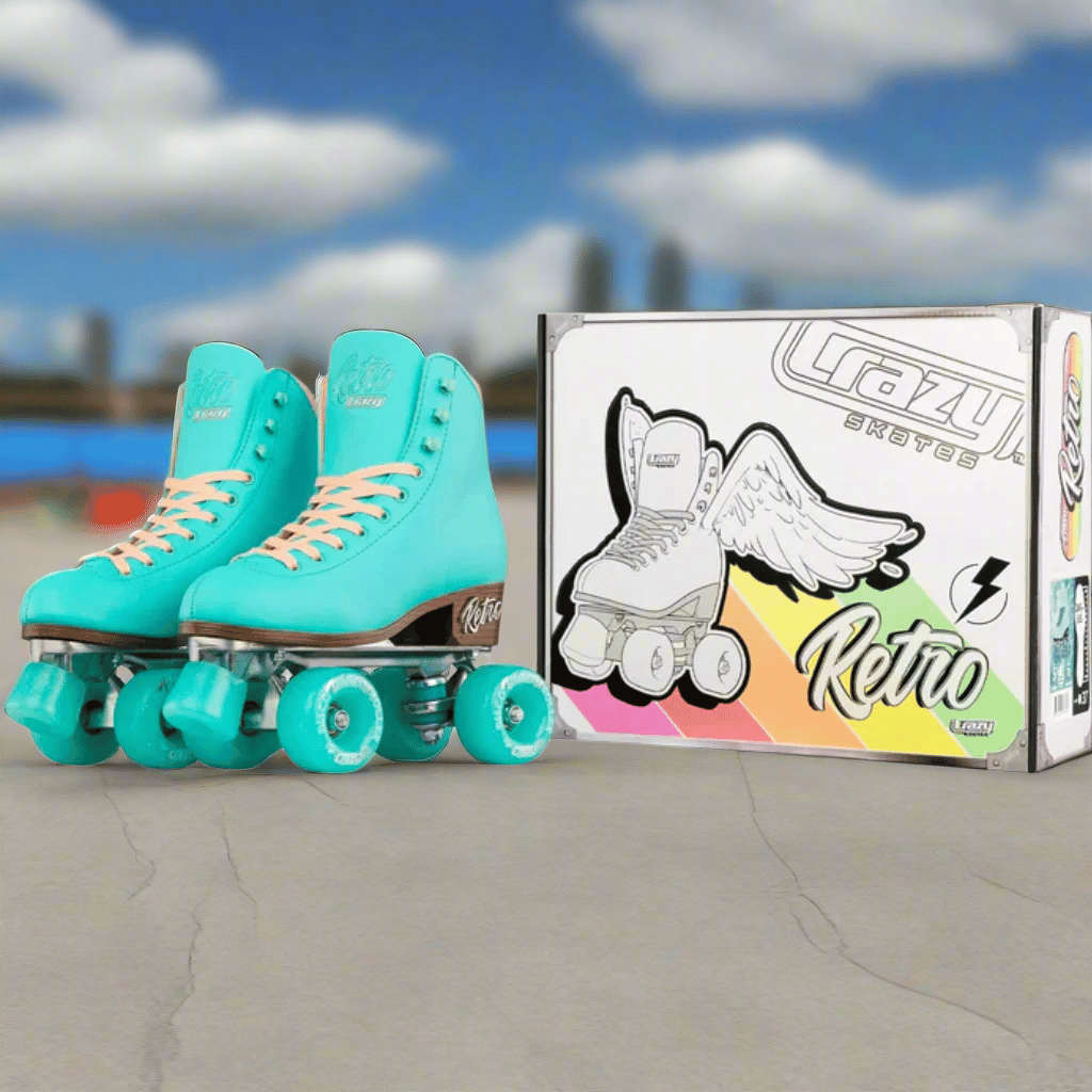 Retro Rollerskates - Crazy Skates