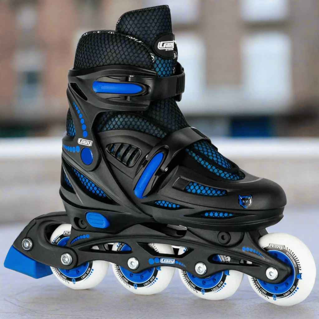 One Four Eight (148) Size Adjustable Inline Skates - Crazy Skates