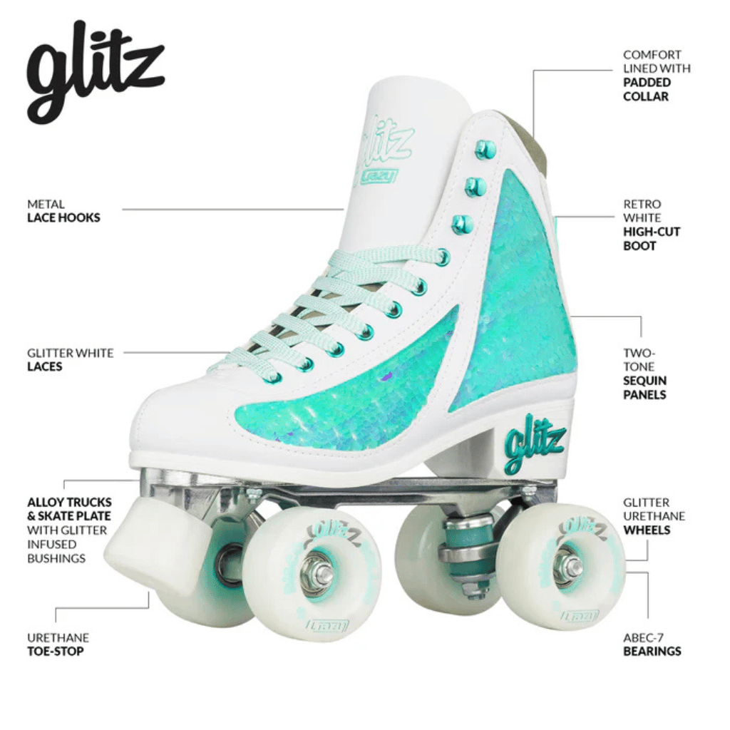 GLITZ Rollerskates - Crazy Skates
