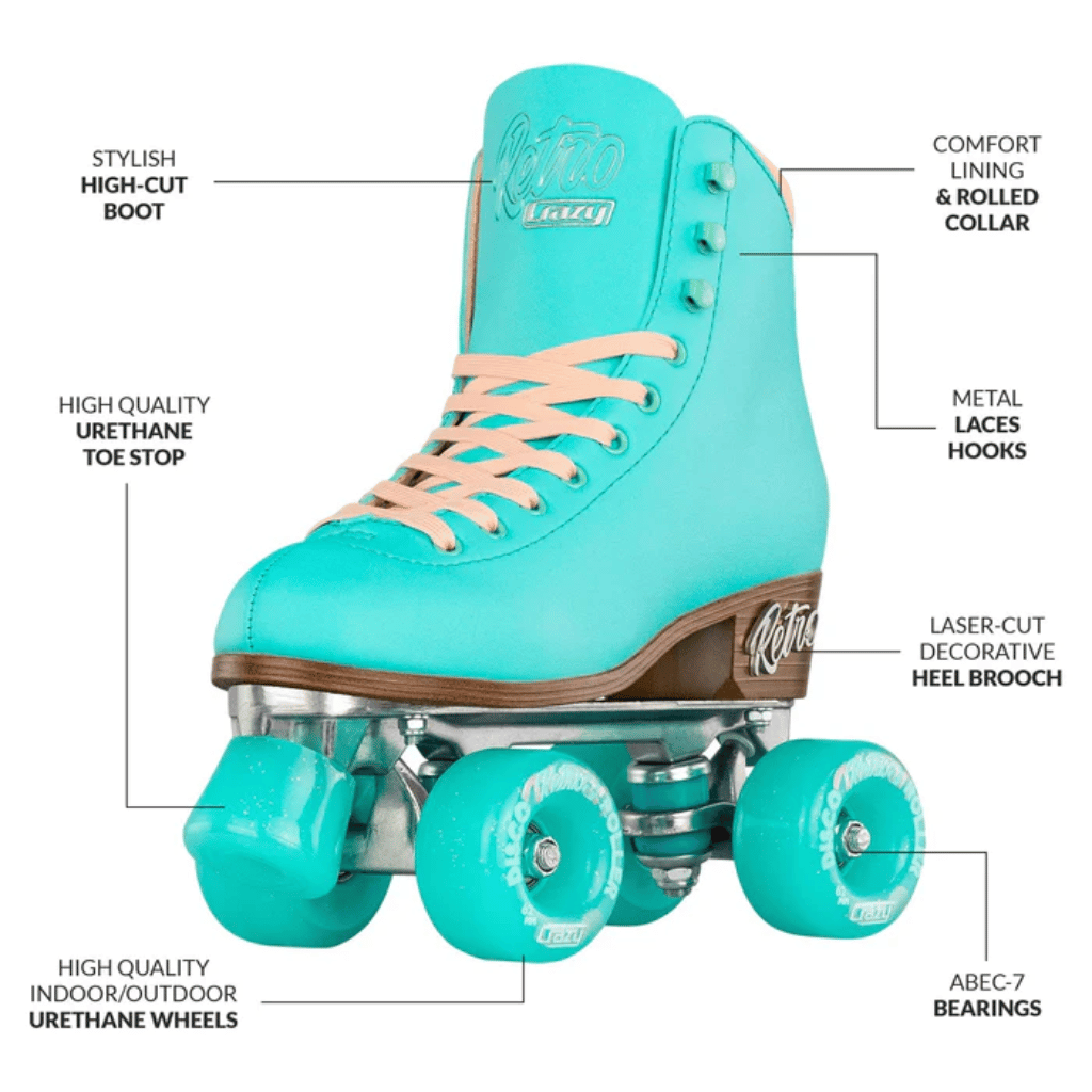 Retro Rollerskates - Crazy Skates
