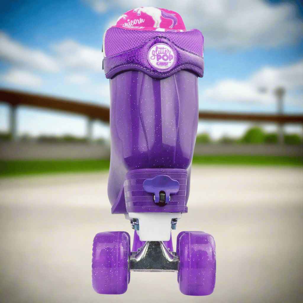 GLITTER POP Size Adjustable Rollerskates - Crazy Skates