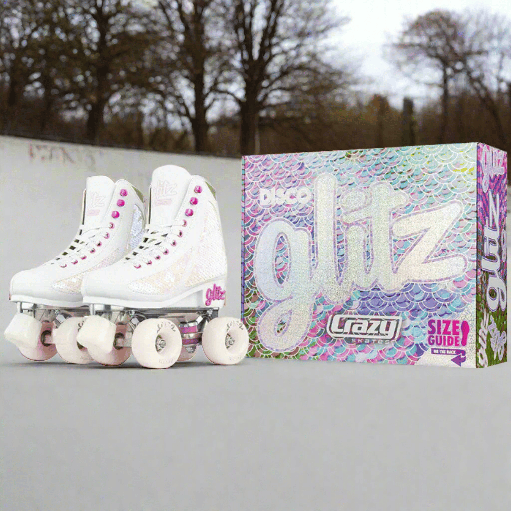 GLITZ Size Adjustable Rollerskates - Crazy Skates