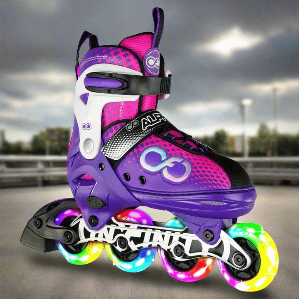 ALPHA Size Adjustable Inline Skates - Crazy Skates