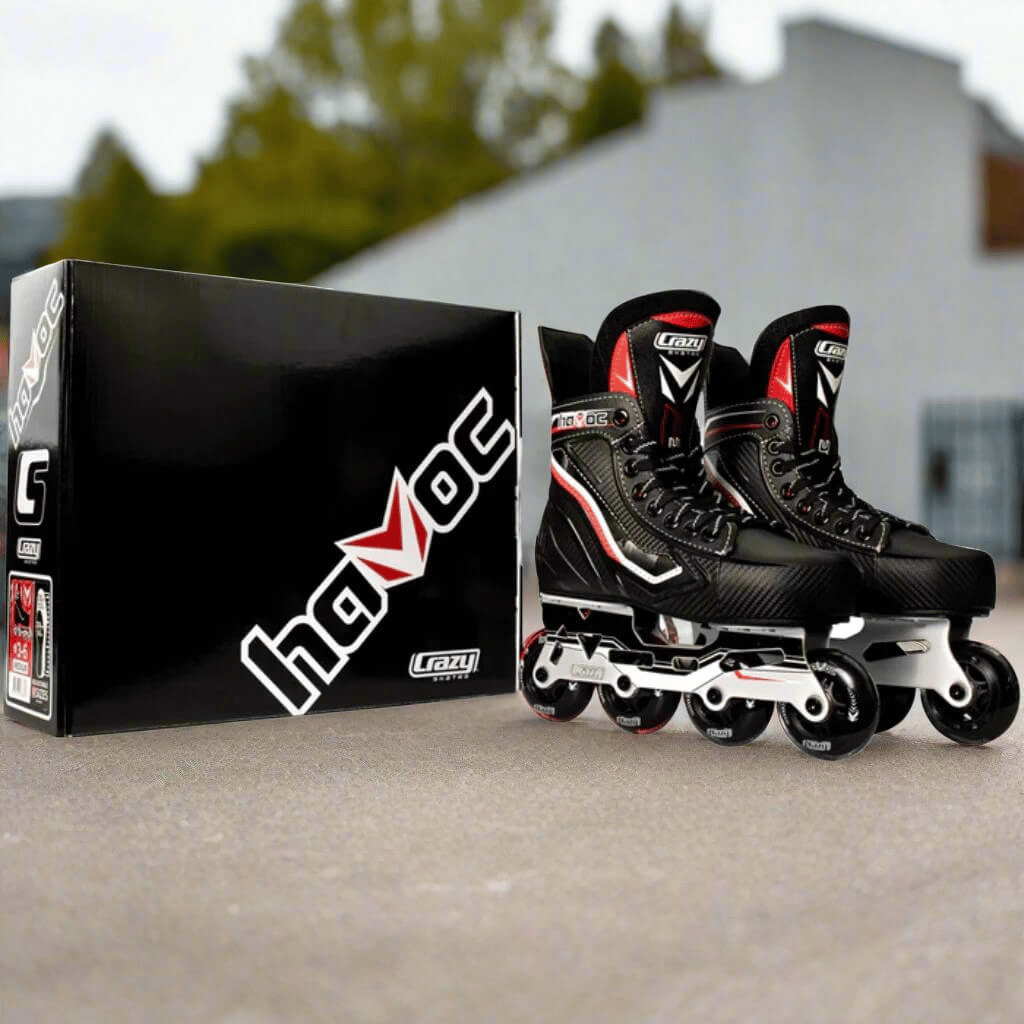 HAVOC Size Adjustable Inline Hockey Skates - Crazy Skates