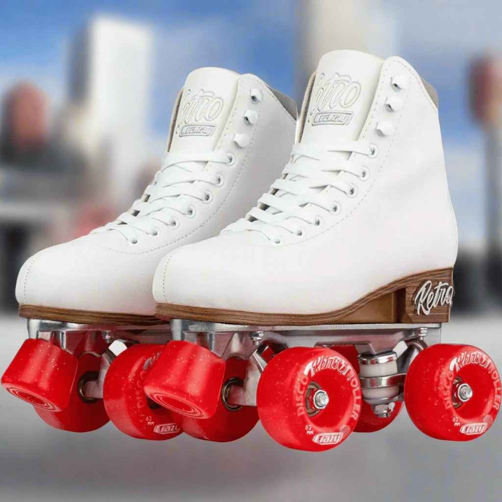 Retro Size Adjustable Rollerskates - Crazy Skates
