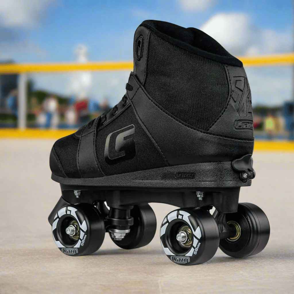 SK8 Size Adjustable Hi-Top Rollerskates - Crazy Skates