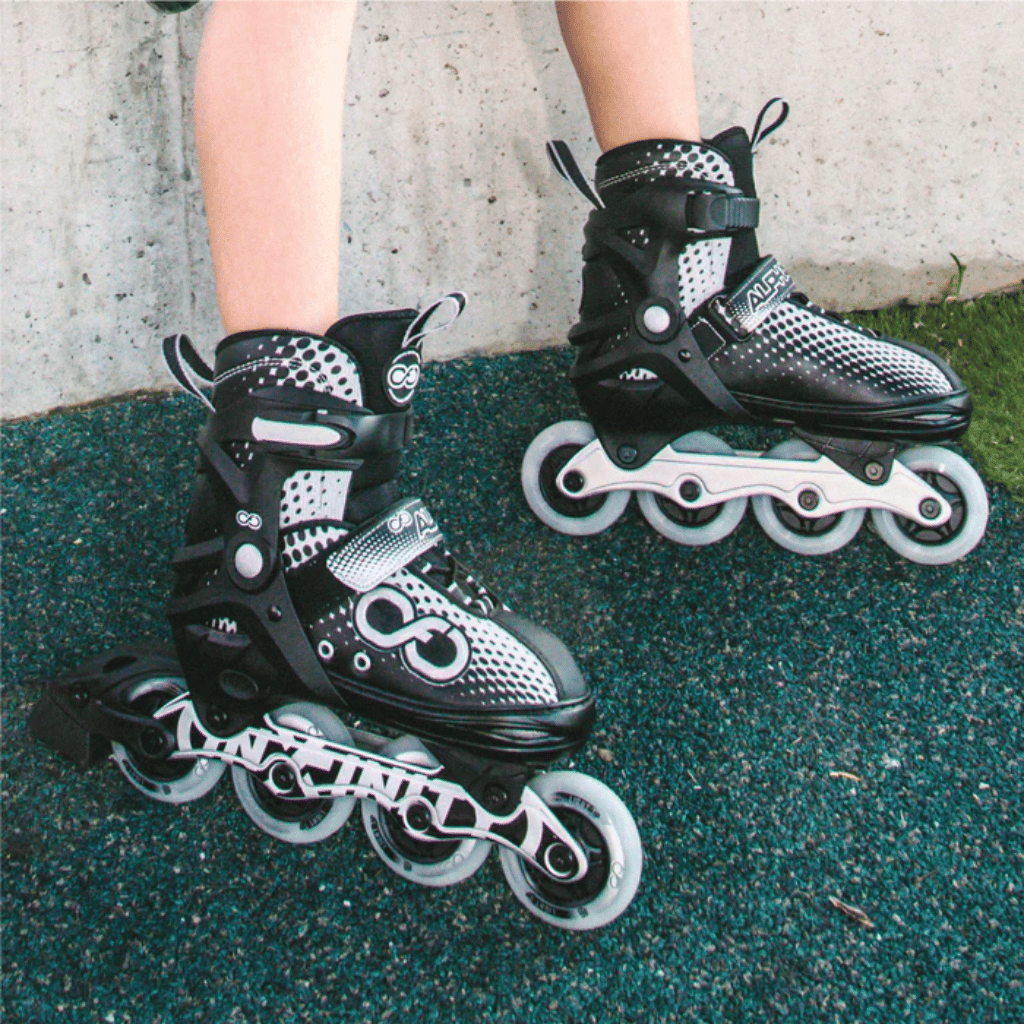 ALPHA Size Adjustable Inline Skates - Crazy Skates