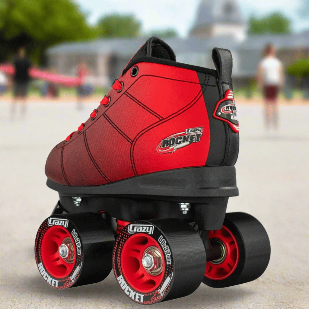 Rocket Jr Size Adjustable Rollerskates - Crazy Skates