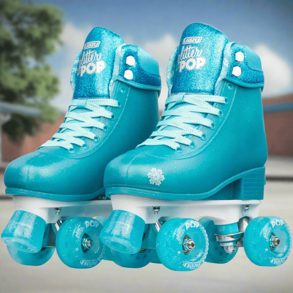 GLITTER POP Size Adjustable Rollerskates - Crazy Skates