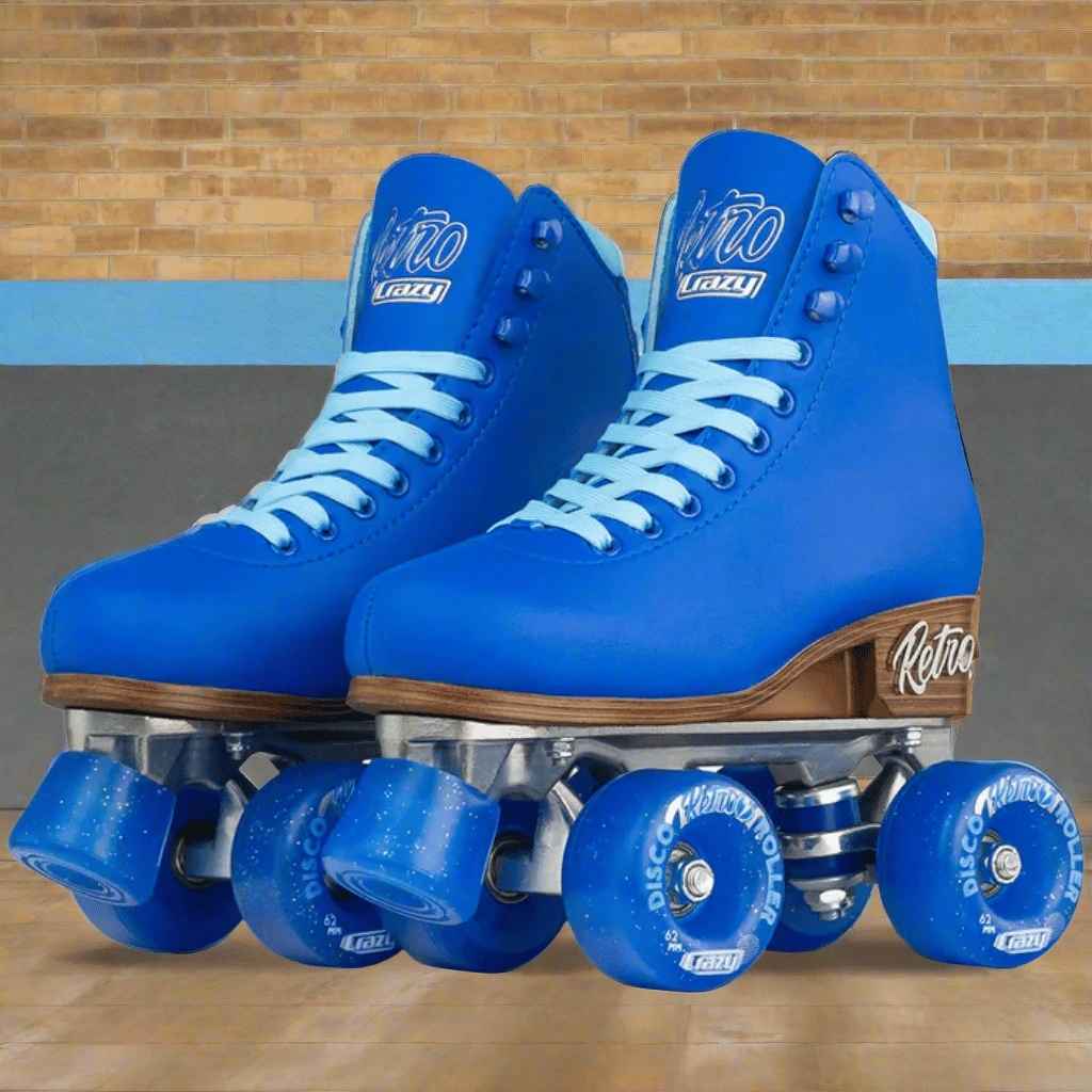 Retro Size Adjustable Rollerskates - Crazy Skates