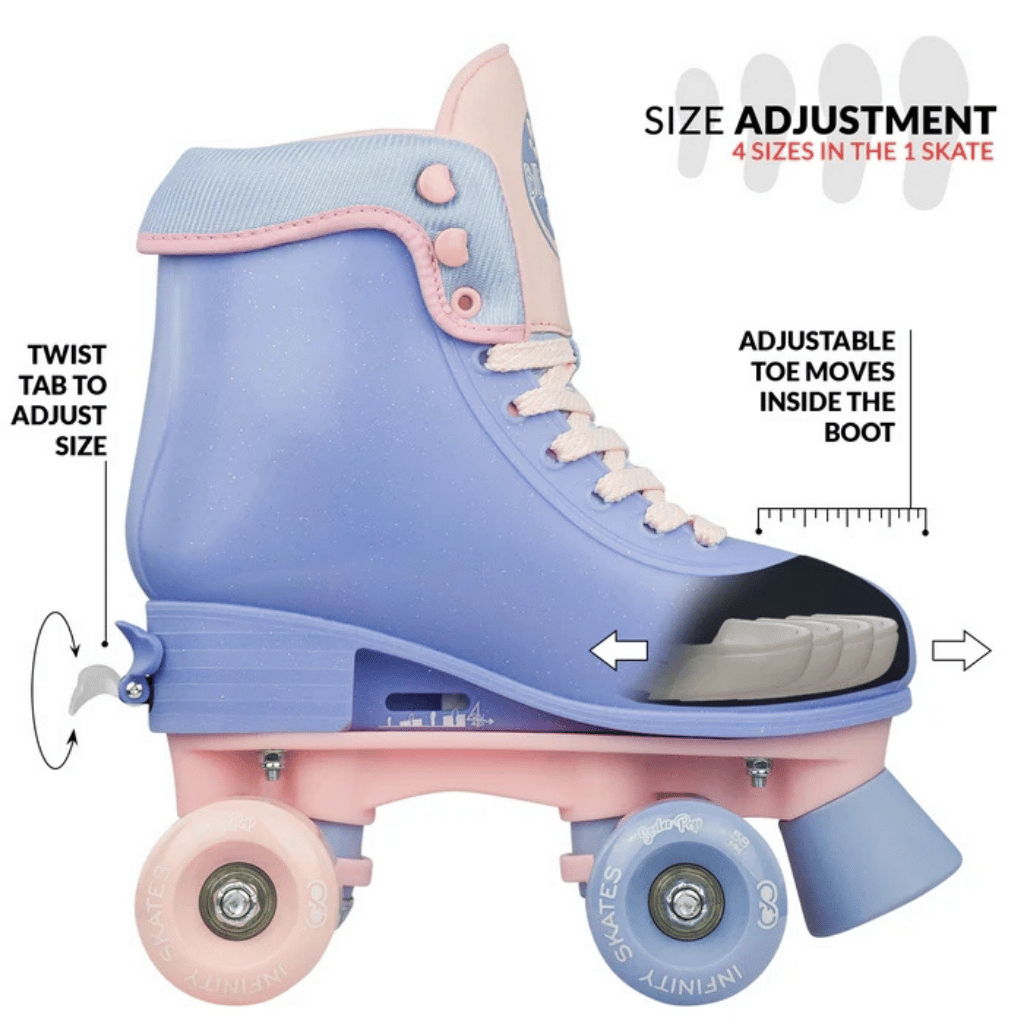 SODA POP Size Adjustable Rollerskates - Crazy Skates