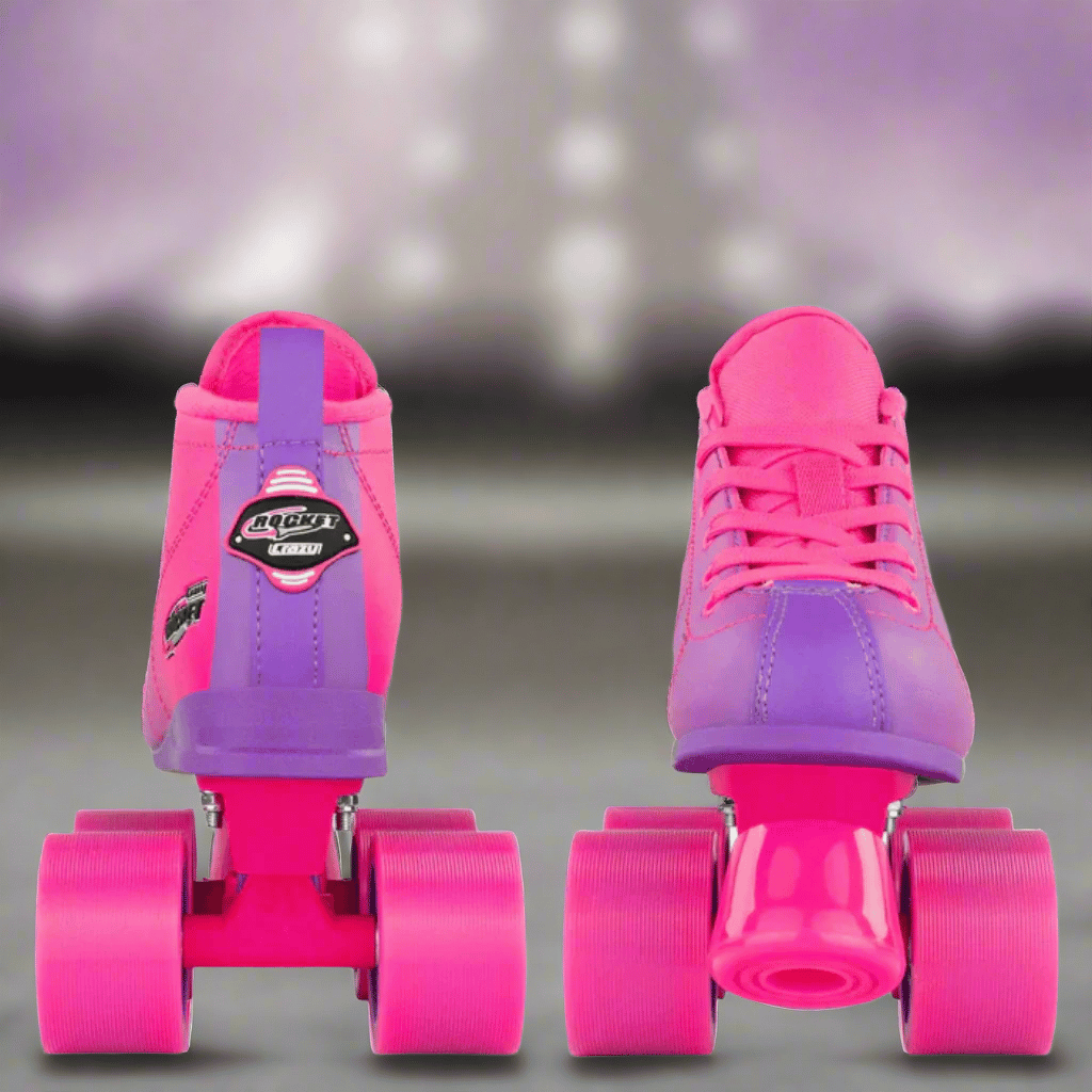 Rocket Jr Size Adjustable Rollerskates - Crazy Skates