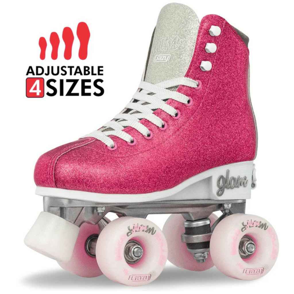 GLAM Size Adjustable Rollerskates - Crazy Skates