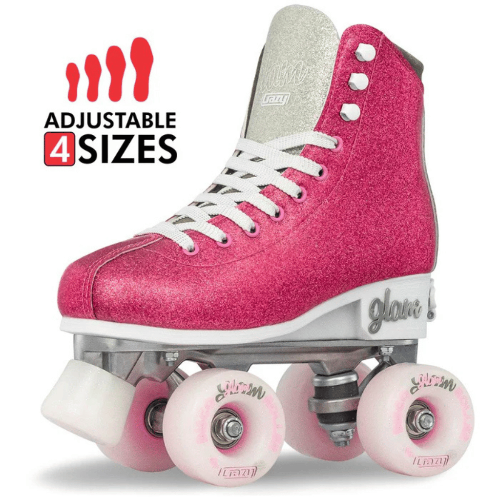 GLAM Size Adjustable Rollerskates - Crazy Skates