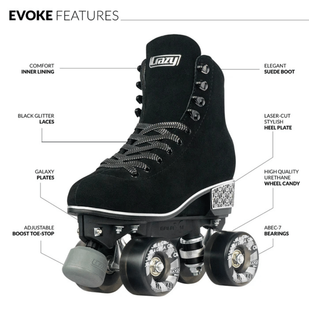 EVOKE Roller Skates - Crazy Skates