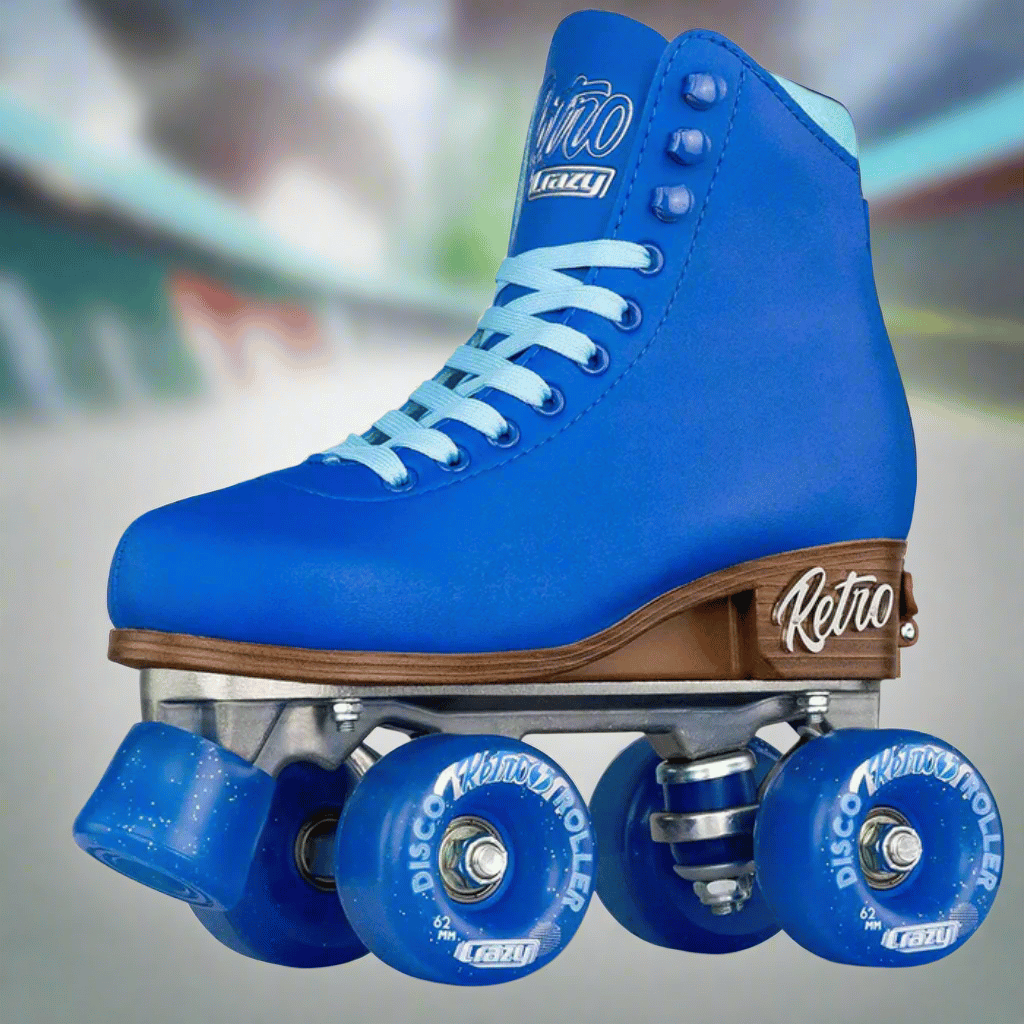 Retro Size Adjustable Rollerskates - Crazy Skates