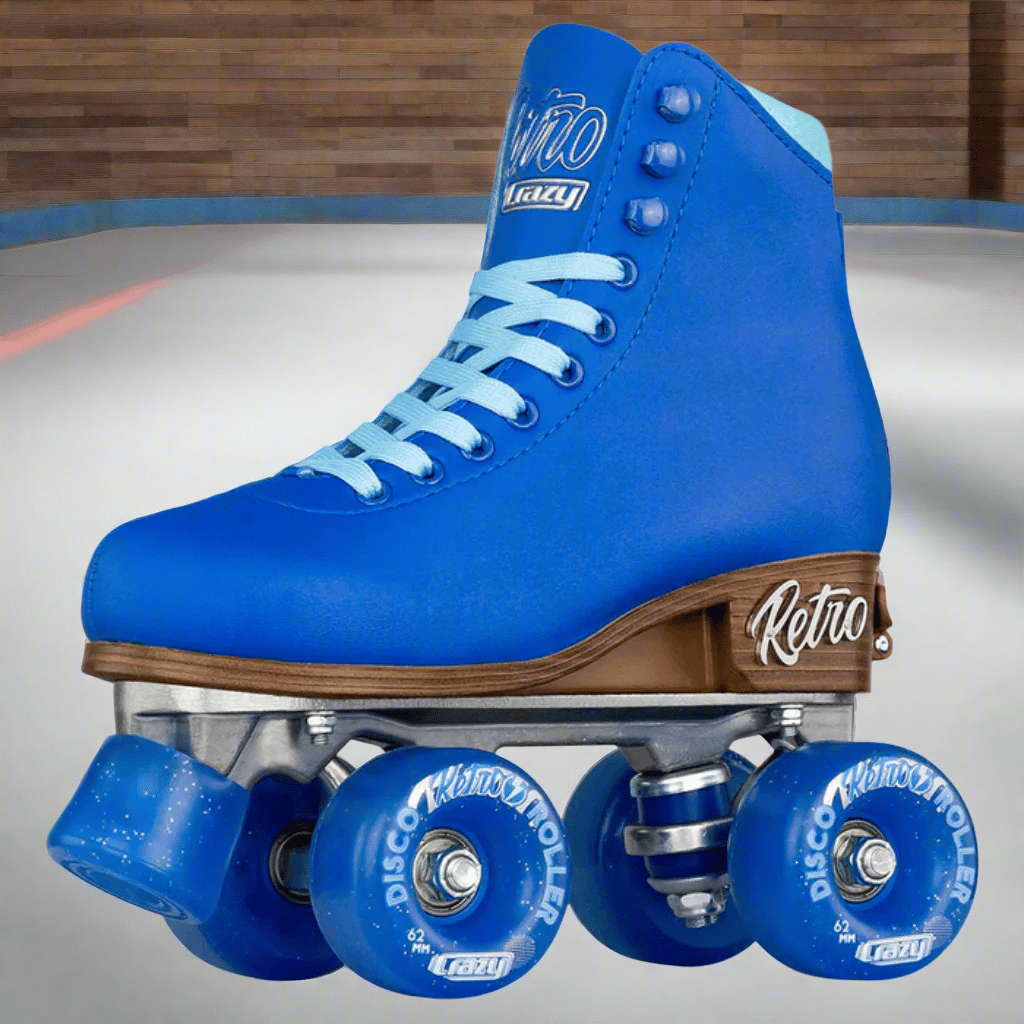 Retro Size Adjustable Rollerskates - Crazy Skates