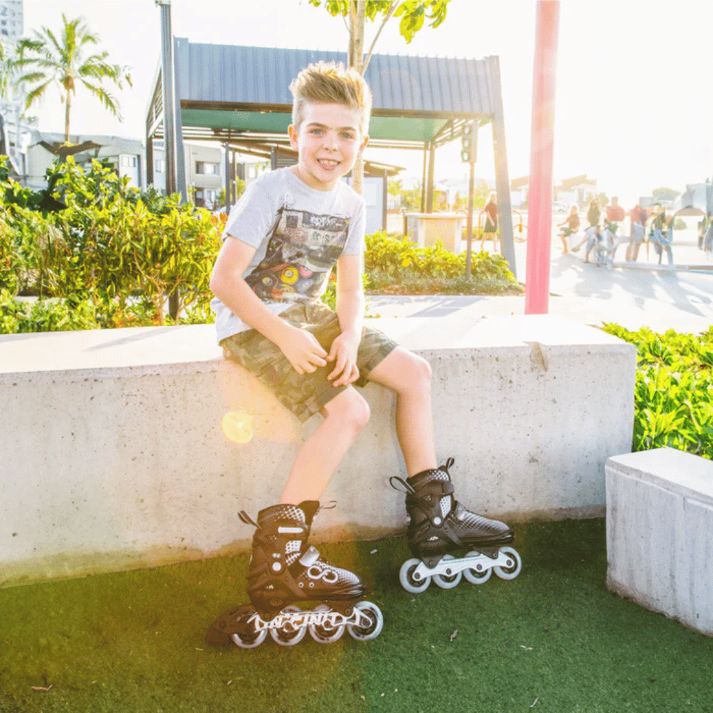 ALPHA Size Adjustable Inline Skates - Crazy Skates