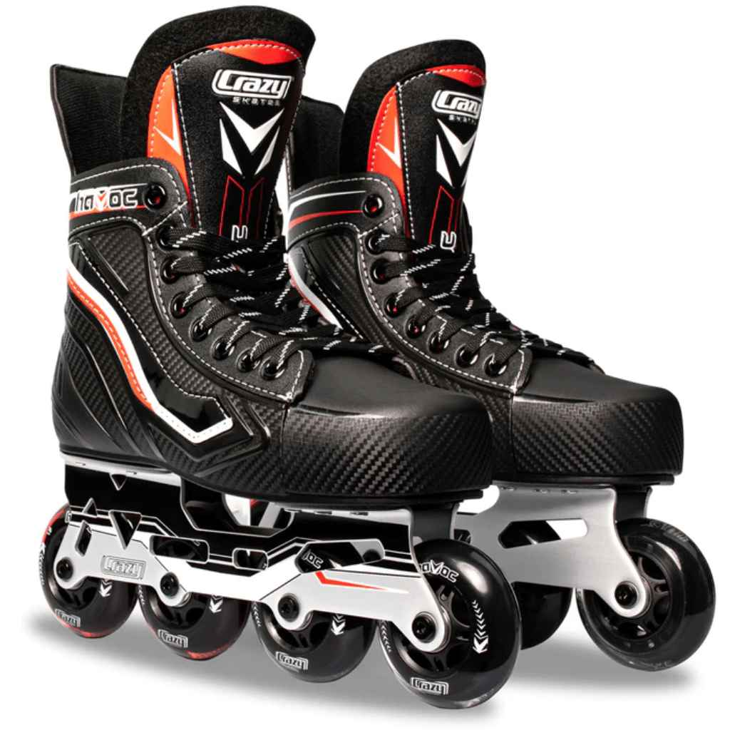 HAVOC Size Adjustable Inline Hockey Skates - Crazy Skates