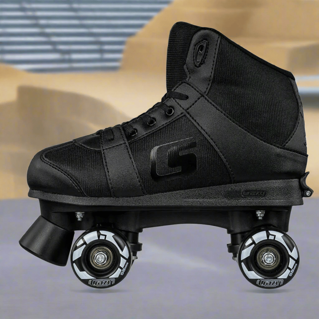 SK8 Size Adjustable Hi-Top Rollerskates - Crazy Skates