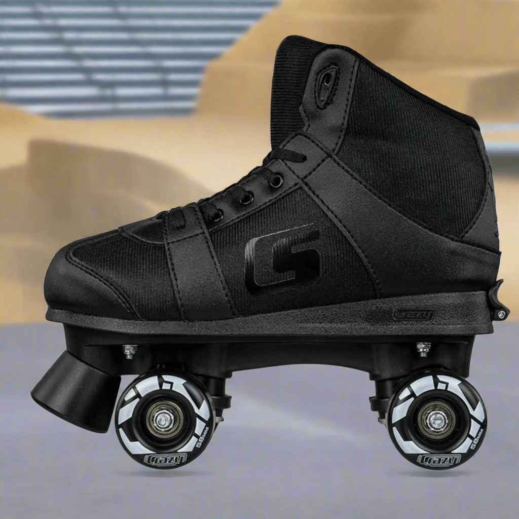 SK8 Size Adjustable Hi-Top Rollerskates - Crazy Skates