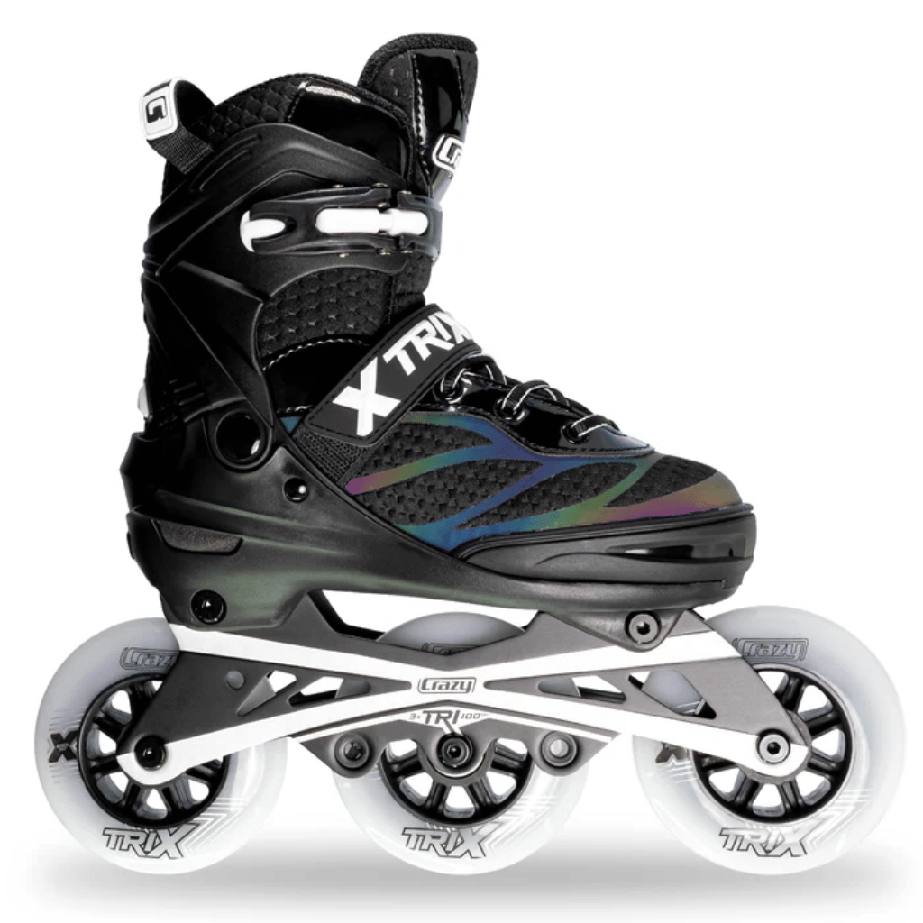 TRIX 3 Wheel Size Adjustable Inline Skates - Crazy Skates