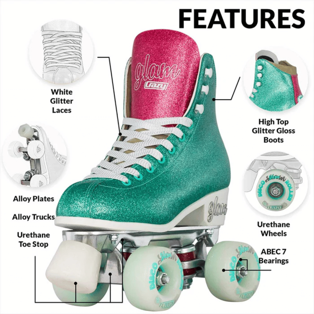 GLAM Roller Skates - Crazy Skates
