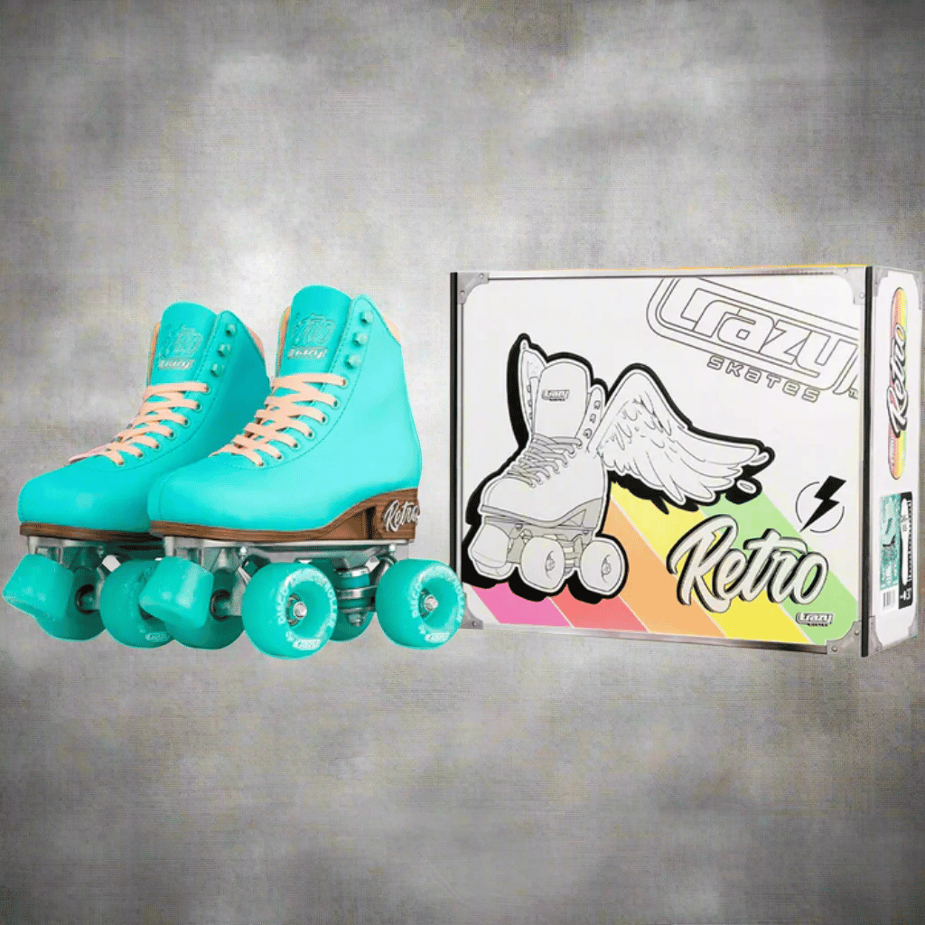 Retro Size Adjustable Rollerskates - Crazy Skates