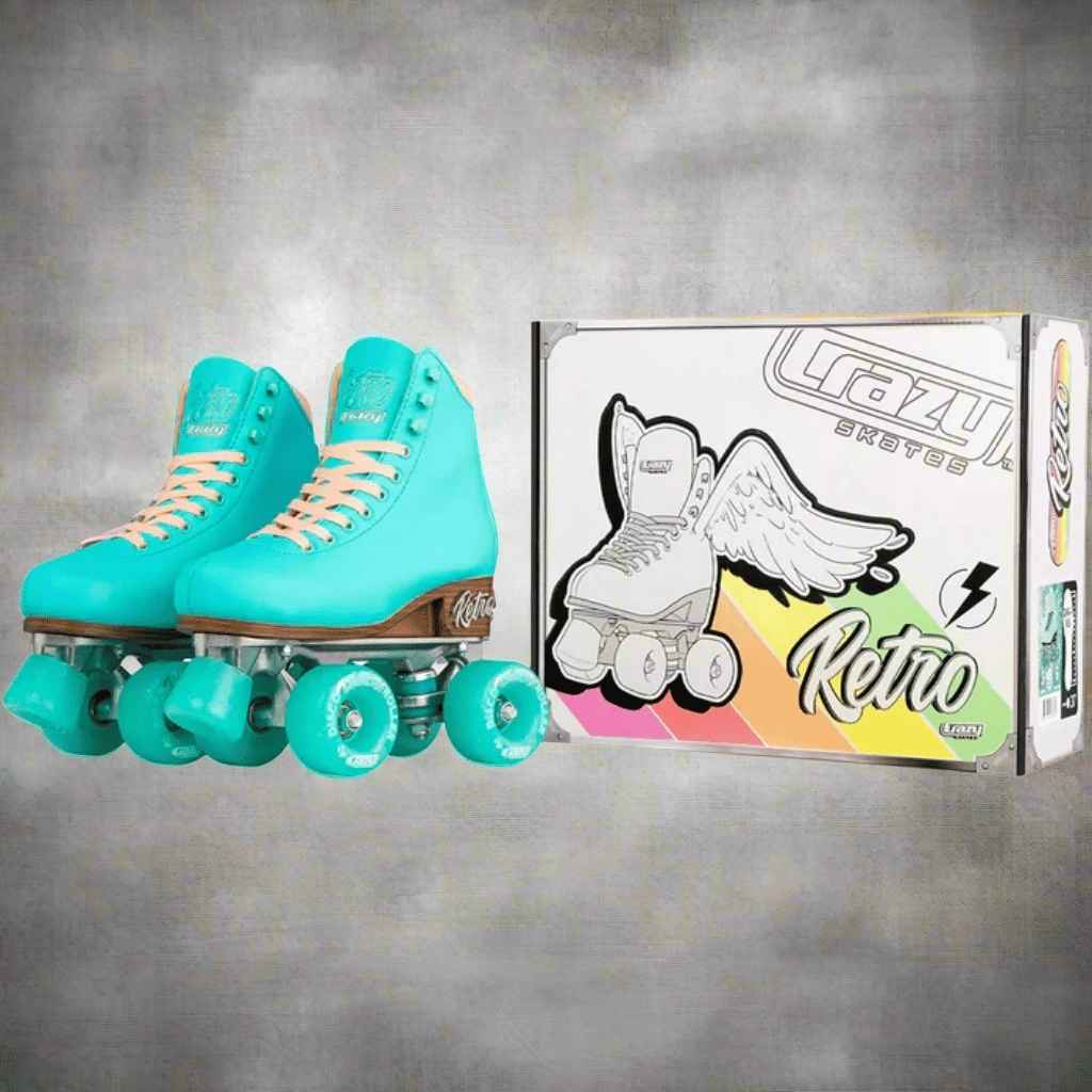 Retro Size Adjustable Rollerskates - Crazy Skates
