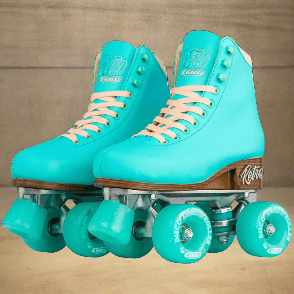 Retro Size Adjustable Rollerskates - Crazy Skates