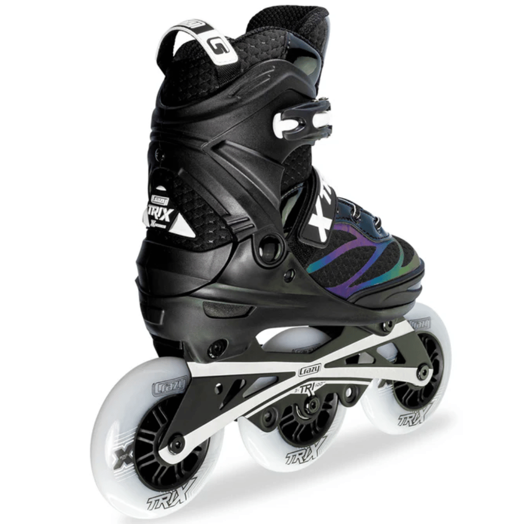 TRIX 3 Wheel Size Adjustable Inline Skates - Crazy Skates